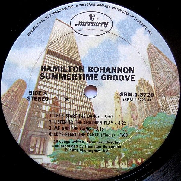 Hamilton Bohannon - Summertime Groove | Mercury (SRM-1-3728) - 3
