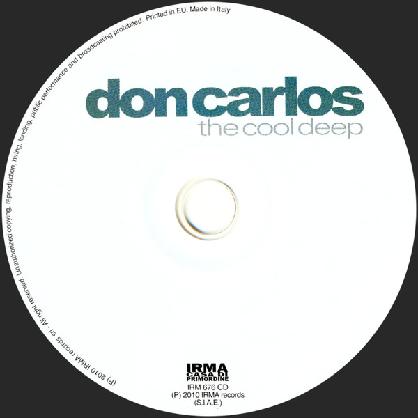 Don Carlos - The Cool Deep | Irma CasaDiPrimordine (IRM 676 CD) - 4