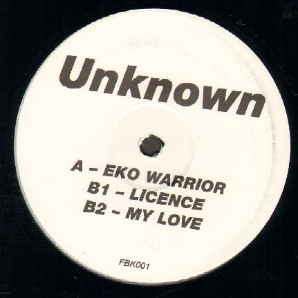 F1 - Eko Warrior | Not On Label (FBK001)