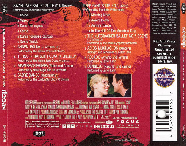 Various - Scoop (Original Motion Picture Soundtrack) | Decca (B0007341-02)