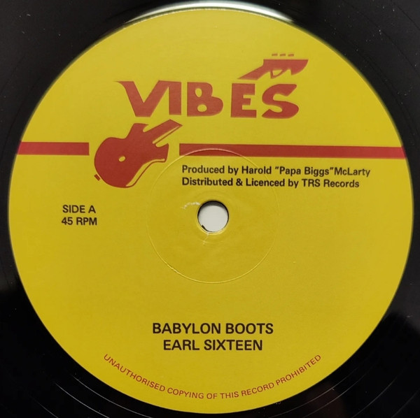 Earl Sixteen - Babylon Boots | Vibes (TRS-VIBES-1)