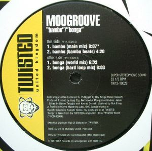 Moogroove - Bambo / Bonga | Twisted United Kingdom (TW12-10028)