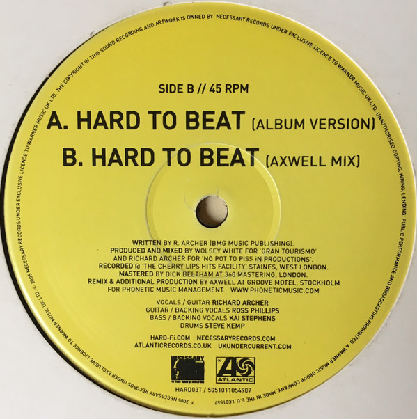 Hard-Fi - Hard To Beat | Necessary Records (HARD03T) - 3