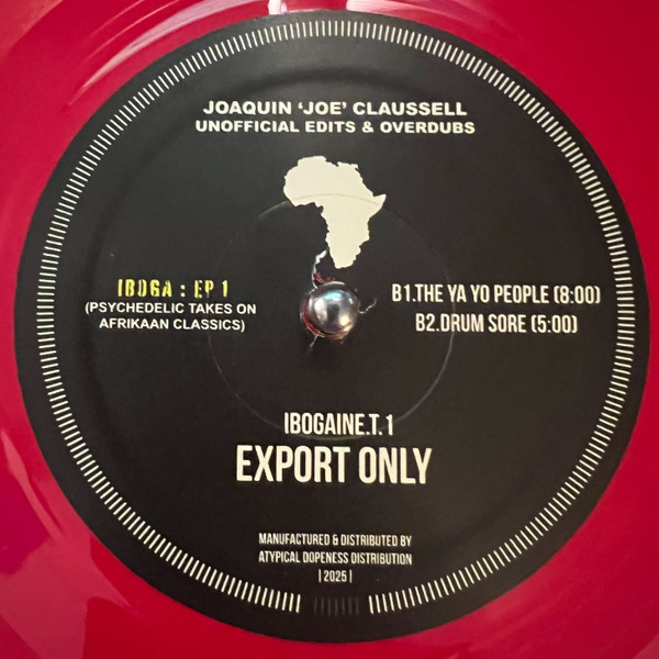 Joe Claussell - Iboga EP#1 | Sacred Rhythm Music (IBOGA.EP.1) - 2