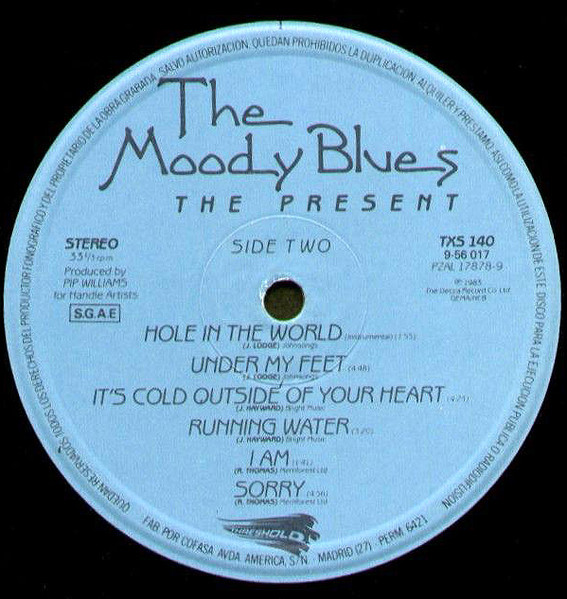 The Moody Blues - The Present | Threshold (9-56 017) - 4