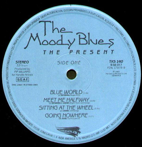 The Moody Blues - The Present | Threshold (9-56 017) - 3