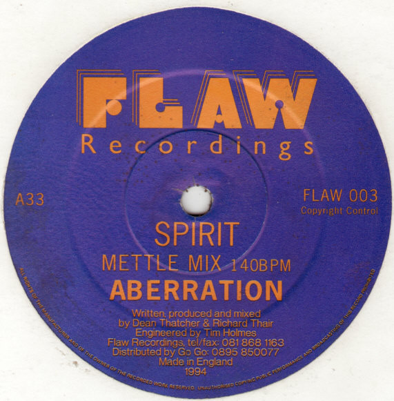 Aberration - Spirit | Flaw Recordings (FLAW 003)
