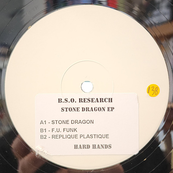 B.S.O. Research - Stone Dragon EP | Hard Hands (HAND 056 T) - main
