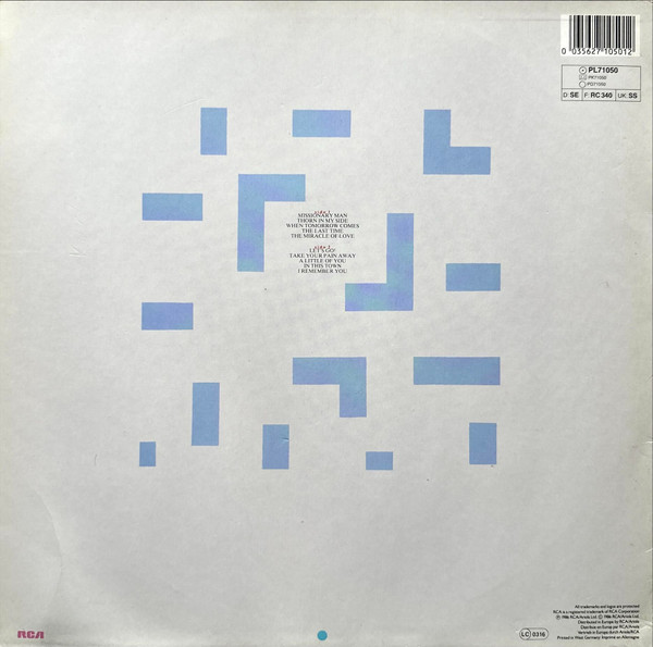 Eurythmics - Revenge | RCA (PL71050) - 2 Eurythmics - Revenge | RCA (PL71050) - 2