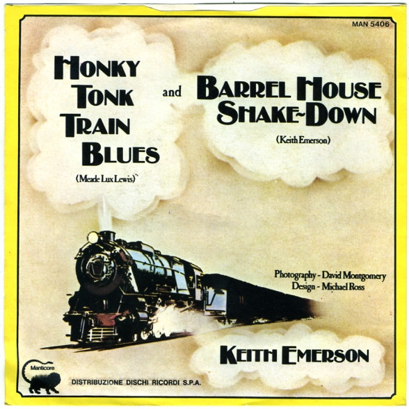 Keith Emerson - Honky Tonk Train Blues | Manticore (MAN 5406)