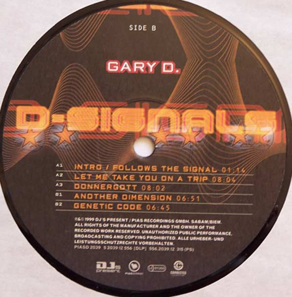 Gary D. - D-Signals | DJs Present (PIASD 2039) - 4