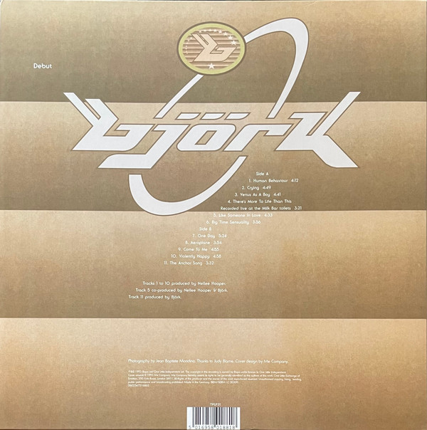 Björk - Debut | One Little Independent Records (TPLP31) - 2