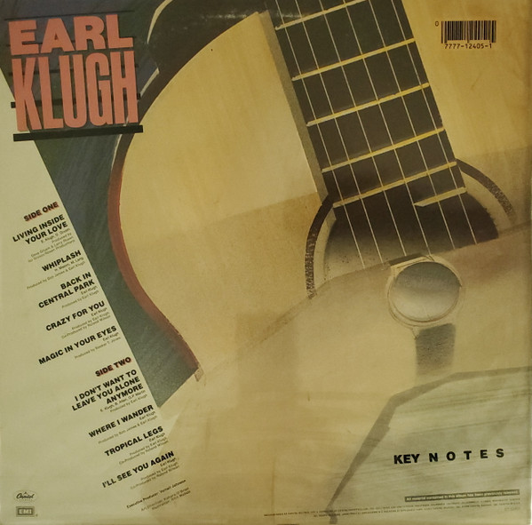 Earl Klugh - Key Notes | EMI (ST-12405) - 2