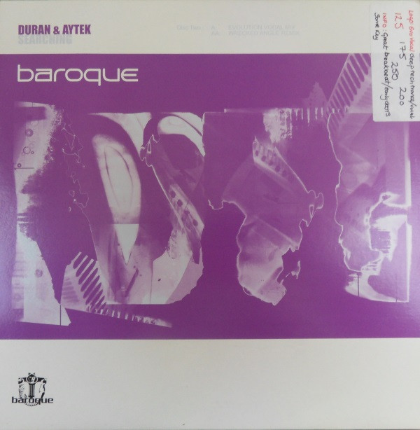 Duran & Aytek - Searching (Disc Two) | Baroque Records (BAROQUE031-D2)