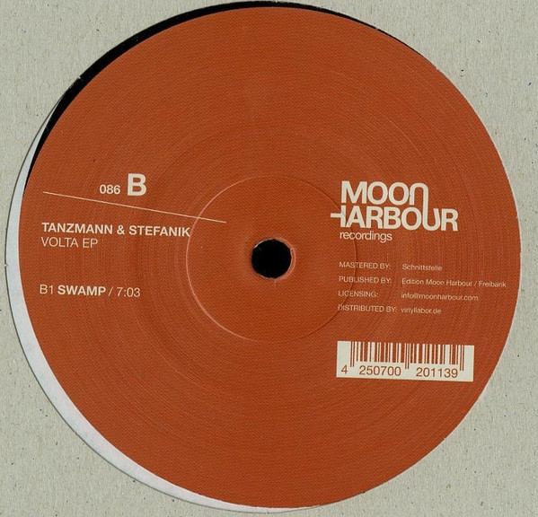 Tanzmann & Stefanik - Volta EP | Moon Harbour Recordings (MHR086)