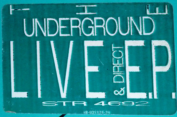 The Underground - Live & Direct E.P. | Stealth Records (STR 4692) - 4