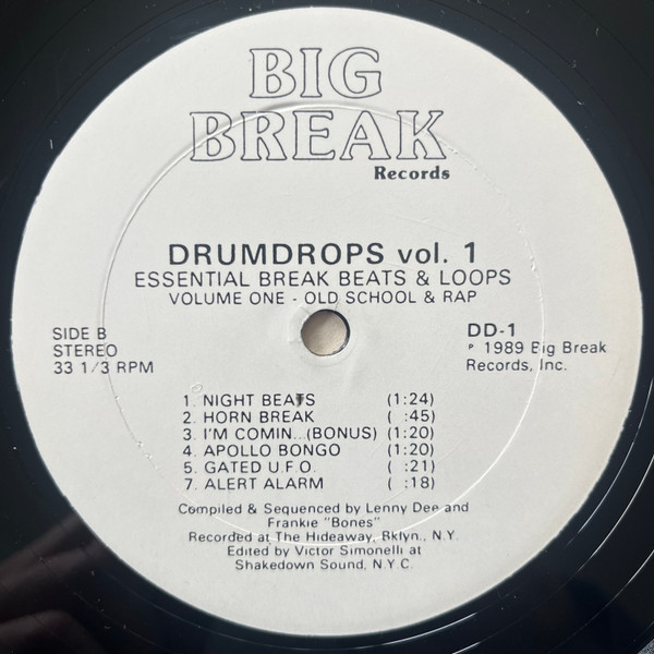 Various - Drumdrops Vol. 1 (Essential Break Beats & Loops) | Big Break (DD 1) - 2