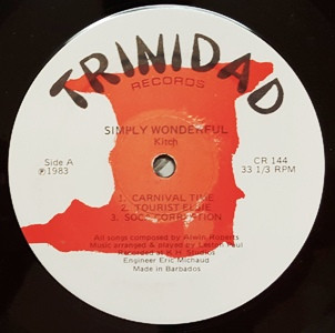 Lord Kitchener - Simply Wonderful | Trinidad Records (CR 144) - 2