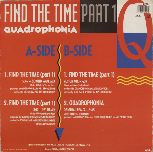 Quadrophonia - Find The Time (Part 1) | ARS (657626-5) - 2