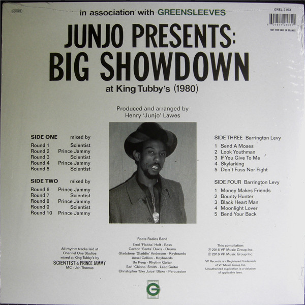 Henry "Junjo" Lawes - Big Showdown | Greensleeves Records (GREL 2103) - 2 Henry "Junjo" Lawes - Big Showdown | Greensleeves Records (GREL 2103) - 2