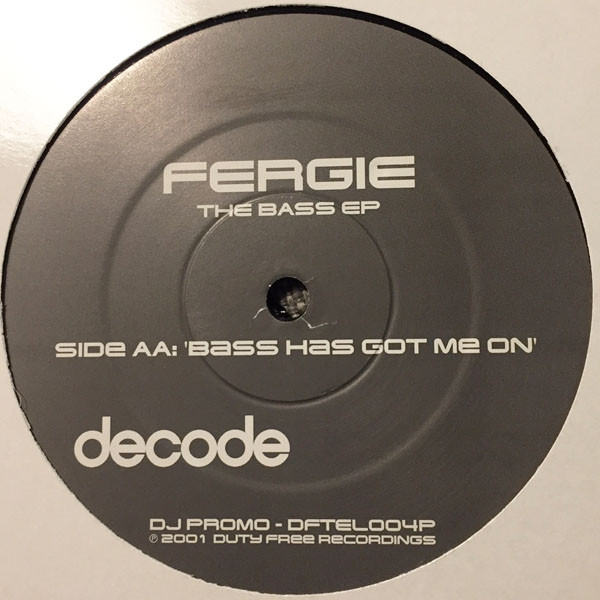 Fergie - The Bass EP | Duty Free Recordings (DF TEL 004P) - 4