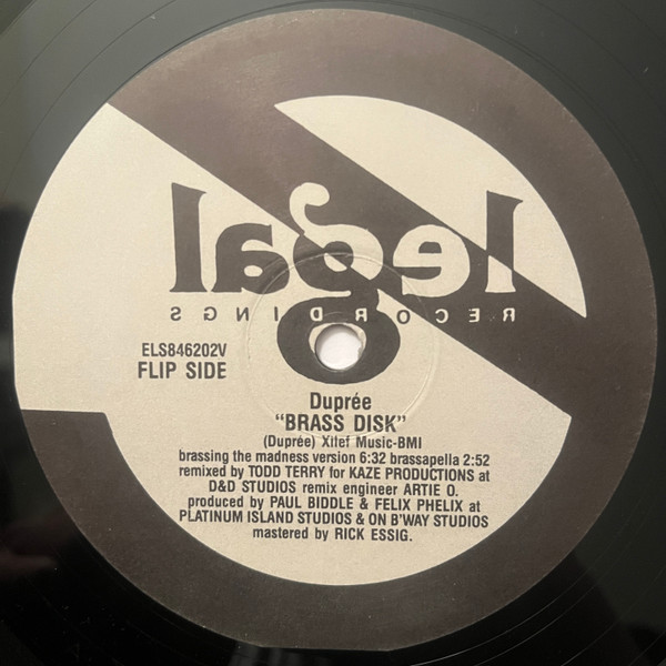 Dupree - Brass Disk | E Legal (ELS846202V) - 3