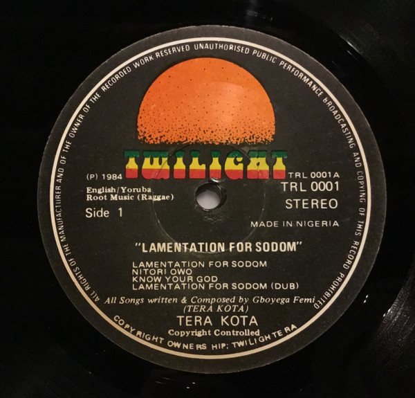 Tera Kota - Lamentation For Sodom | Twilight (TRL 0001) - 3