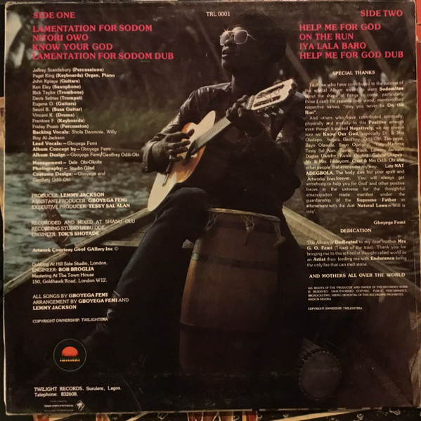 Tera Kota - Lamentation For Sodom | Twilight (TRL 0001) - 2