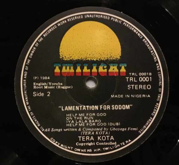Tera Kota - Lamentation For Sodom | Twilight (TRL 0001) - 4