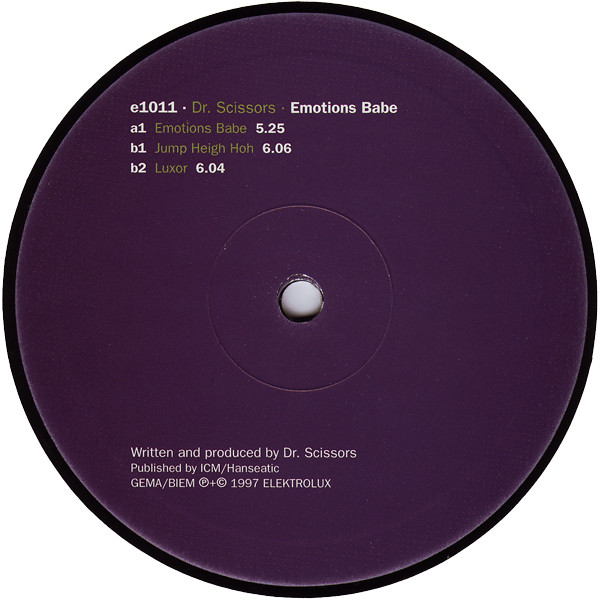 Dr. Scissors - Emotions Babe | Elektrolux (e1011)