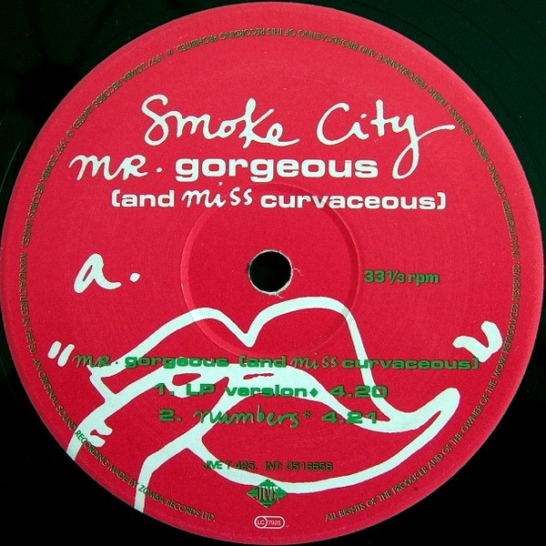 Smoke City - Mr. Gorgeous (And Miss Curvaceous) | Jive (JIVE T 425) - 3