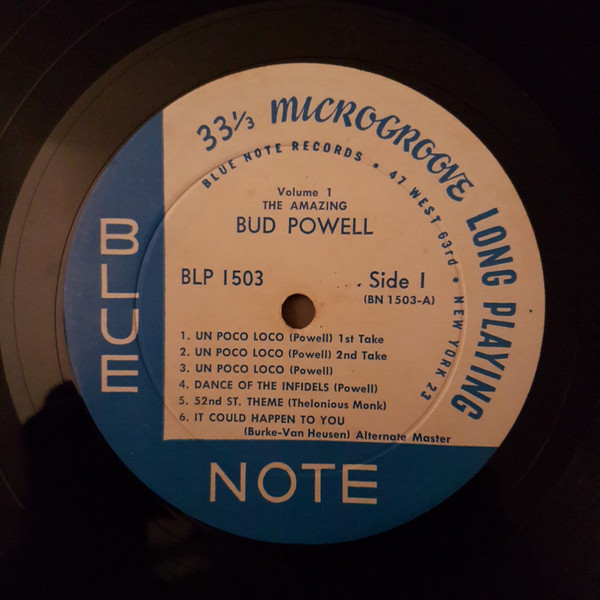 Bud Powell - The Amazing Bud Powell (Volume 1) | Blue Note (BLP 1503) - 3