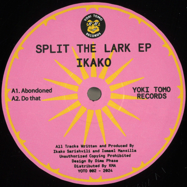 Ikako & The Cap Boy - Split The Lark EP | Yoki Tomo Records (YOTO002) - main Ikako & The Cap Boy - Split The Lark EP | Yoki Tomo Records (YOTO002) - main