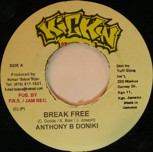 Anthony B & Doniki - Break Free | Kickin Productions (none) - main