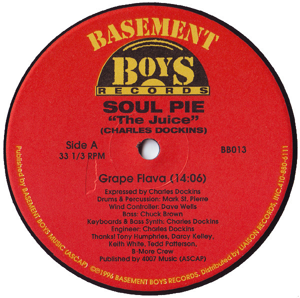 Soul Pie - The Juice | Basement Boys Records (BB013) Soul Pie - The Juice | Basement Boys Records (BB013)