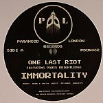 One Last Riot Featuring Paris Brightledge - Immortality | Paranoid London Records (PDON002)