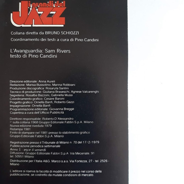 Sam Rivers - Sam Rivers | Fabbri Editori (GDJ 15) - 2 Sam Rivers - Sam Rivers | Fabbri Editori (GDJ 15) - 2