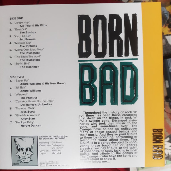 Various - Born Bad Volume Three | Born Bad (BB003) - 4