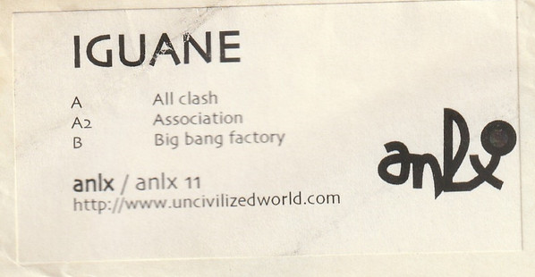 Iguane - All Clash EP | ANLX (ANLX 11)