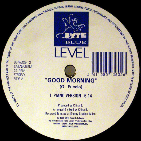 Level - Good Morning | Byte Blue (BB 9605-12)