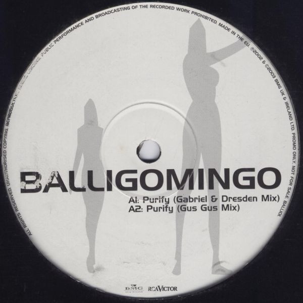 Balligomingo - Purify | RCA Victor (BALLI01) - main Balligomingo - Purify | RCA Victor (BALLI01) - main