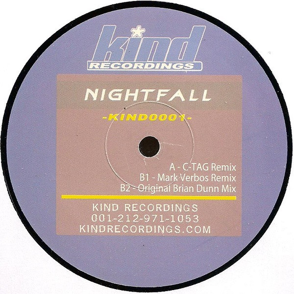 Brian Dunn - Nightfall | Kind Recordings (KIND0001)