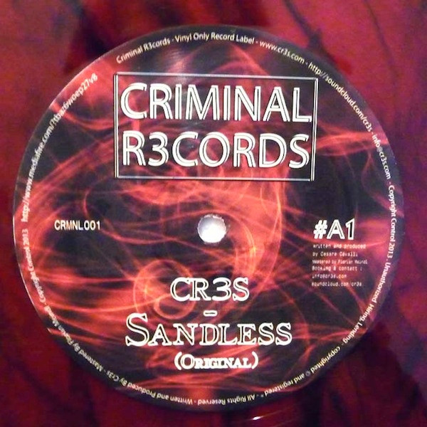 Cesare Cavalli - Sandless | Criminal r3cords (CRMNL001)