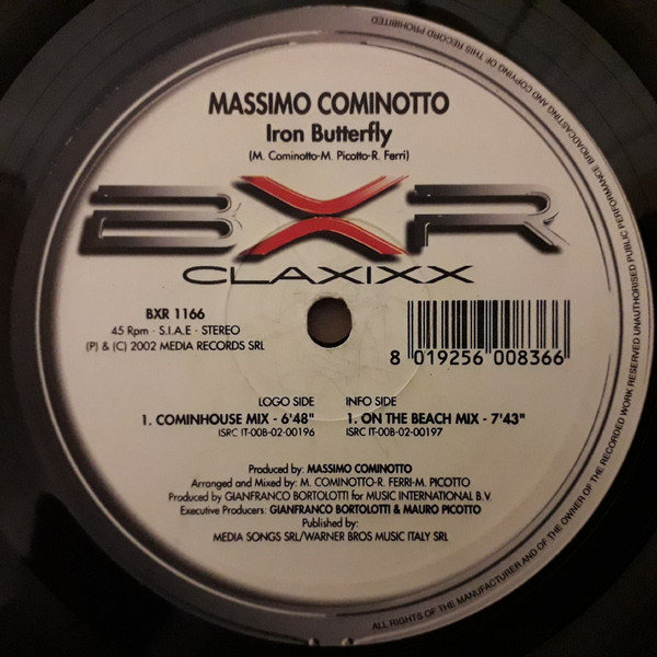 Massimo Cominotto - Iron Butterfly | BXR (BXR 1166)