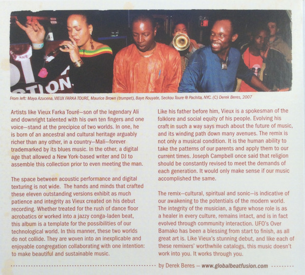 Vieux Farka Touré - Vieux Farka Touré Remixed: UFOs Over Bamako | Modiba (MP 005) - 3