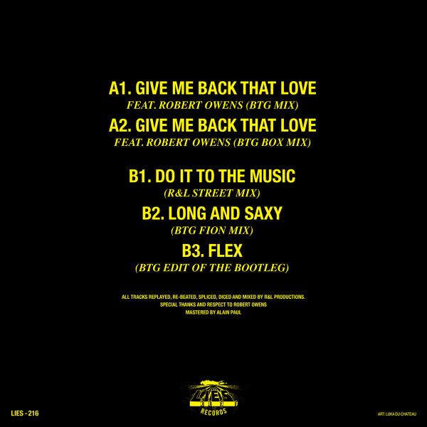 R&L Productions - Beyond The Garage “The Extended Mixes” | L.I.E.S. Records (LIES 216) - 2