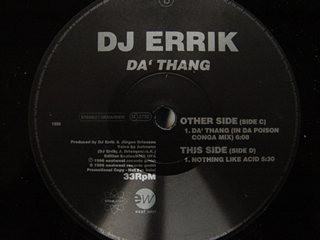 DJ Errik - Da' Thang | Ultraphonic (PM 1550)