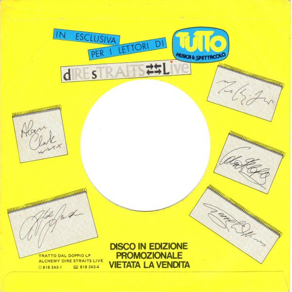 Dire Straits - Solid Rock (Live) / Two Young Lovers / Intro: The Carousel Waltz | Vertigo (5000 675) - 2