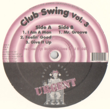 House Of Jazz - Club Swing Vol. 3 | Urgent Music Works (UMW-9)