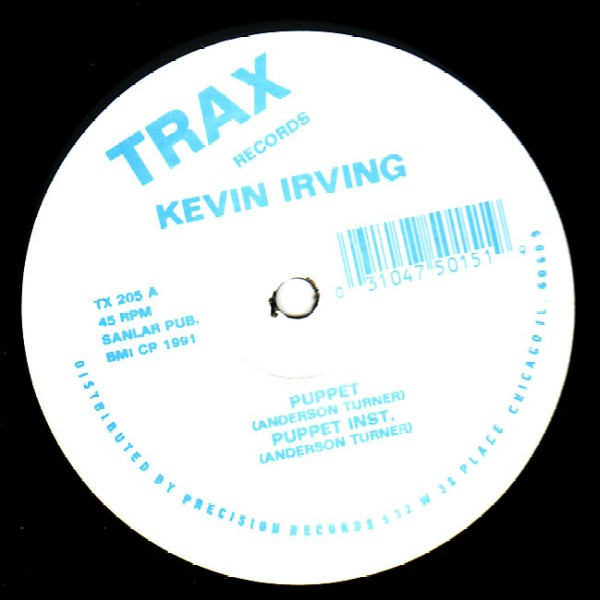 Kevin Irving - Puppet / It's About That Time | Trax Records (TX205)